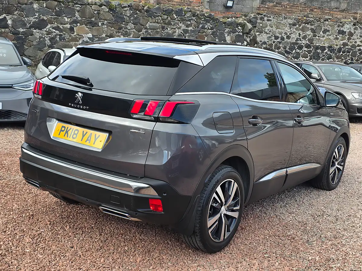 Used 2018 Peugeot 3008 GT Line Nimbus Grey Metallic - Interior and Exterior details 18