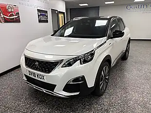 Used 2018 Peugeot 3008 GT Line Premium White - Interior and Exterior details 6