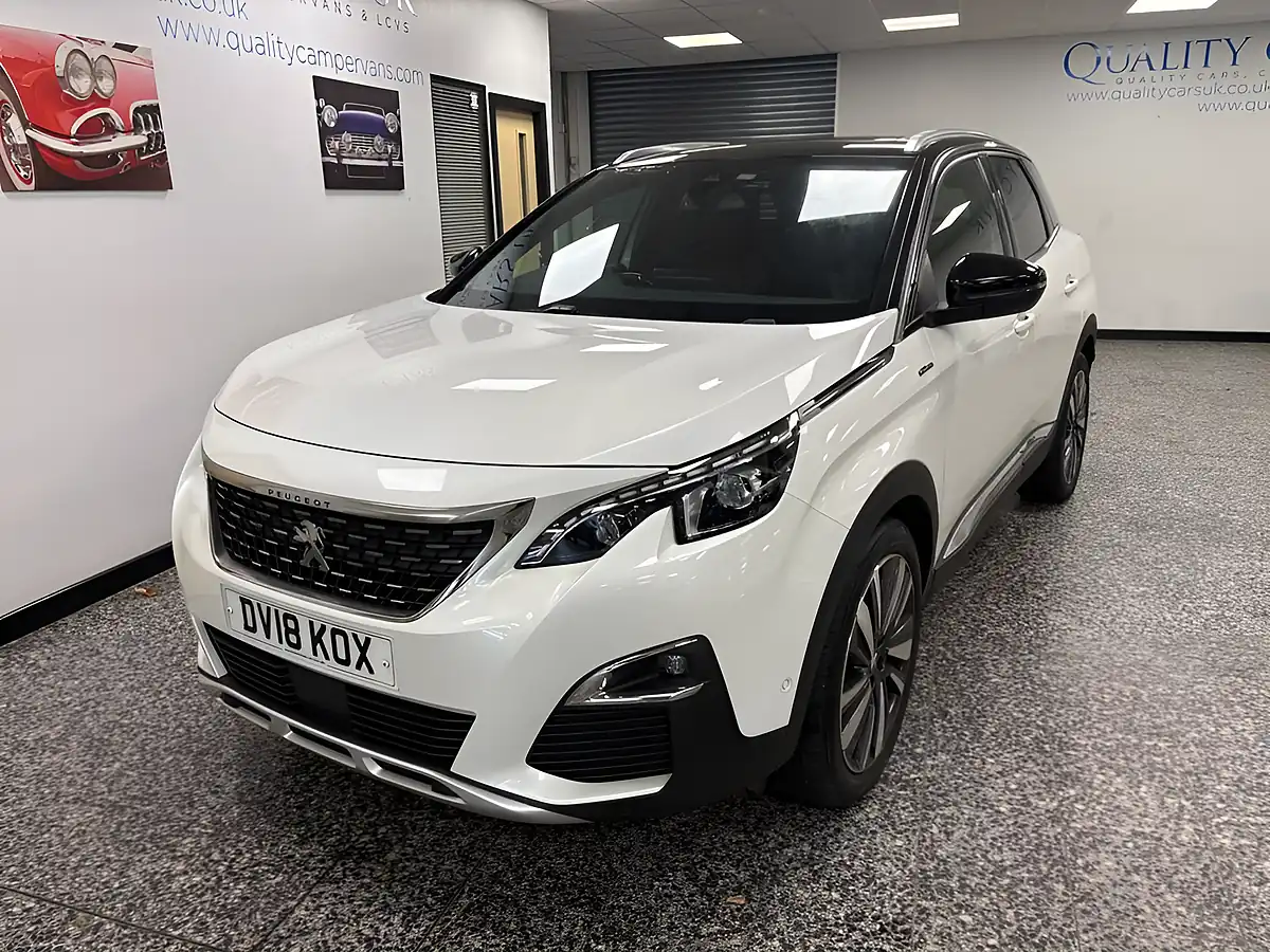 Used 2018 Peugeot 3008 GT Line Premium White - Interior and Exterior details 6