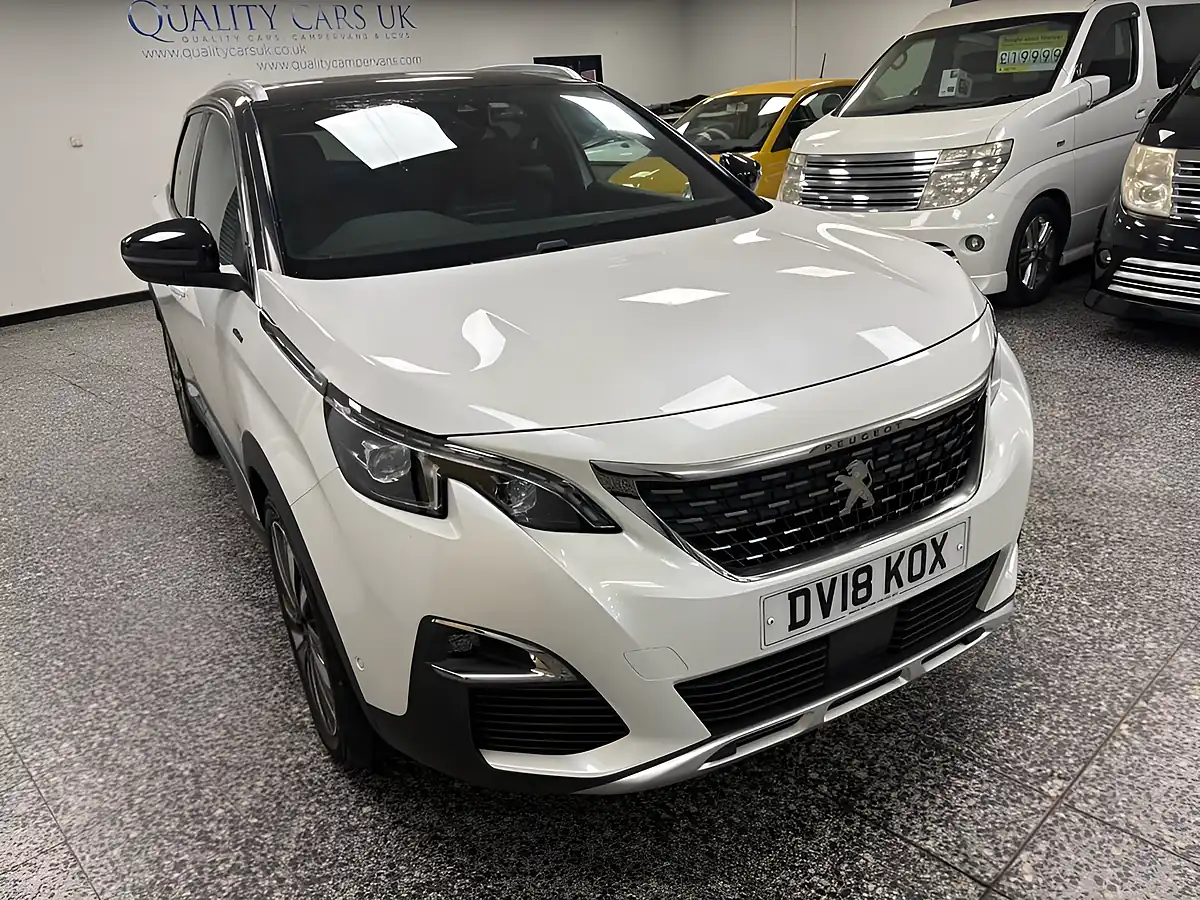 Used 2018 Peugeot 3008 GT Line Premium White - Interior and Exterior details 9