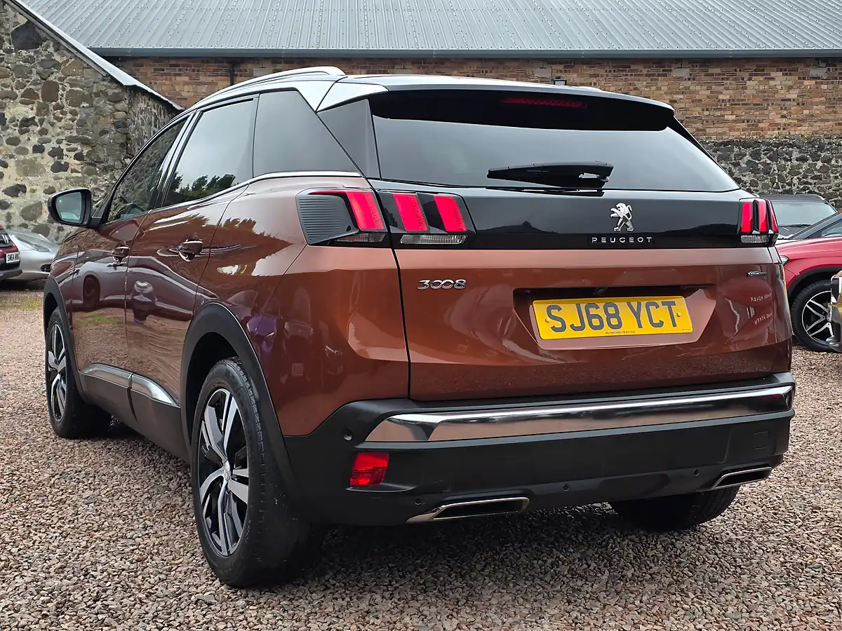 Used 2018 Peugeot 3008 GT Line Sunset Copper Metallic - Interior and Exterior details 16
