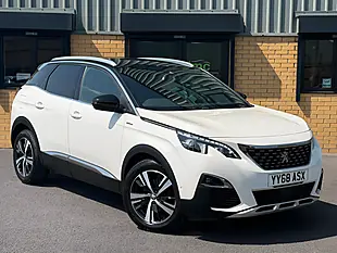 Used 2018 Peugeot 3008 GT Line White - Interior and Exterior details 8