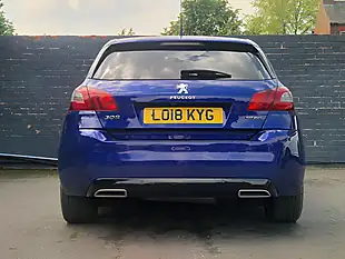 Used 2018 Peugeot 308 GT Line Blue - Interior and Exterior details 13