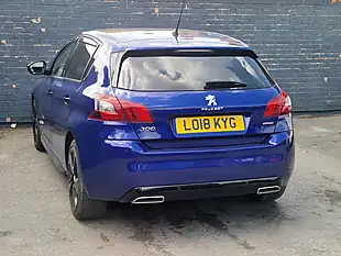 Used 2018 Peugeot 308 GT Line Blue - Interior and Exterior details 8