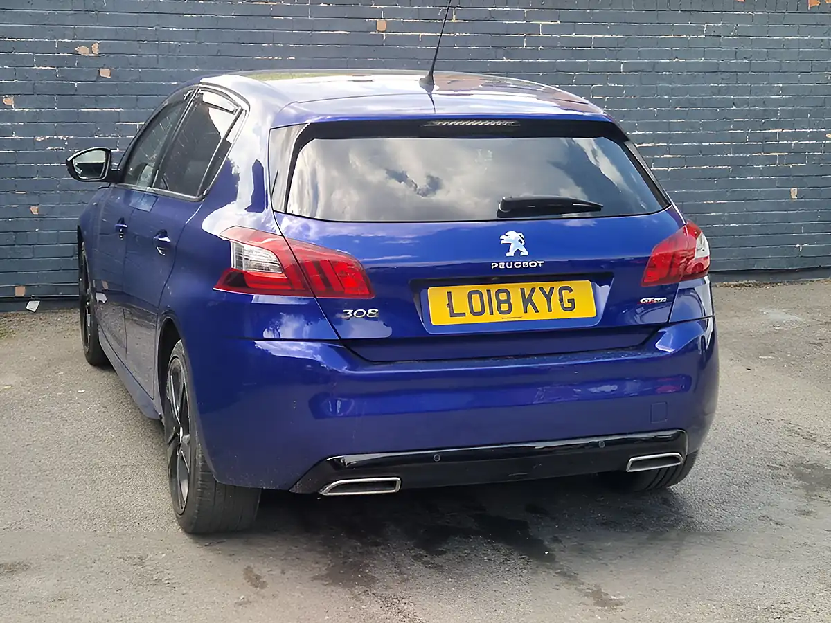 Used 2018 Peugeot 308 GT Line Blue - Interior and Exterior details 8