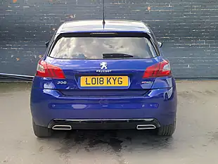 Used 2018 Peugeot 308 GT Line Blue - Interior and Exterior details 9