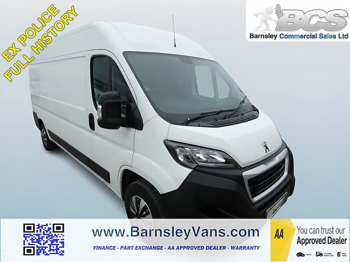 Used 2018 Peugeot Boxer Professional L3H2 Lwb White - Front View