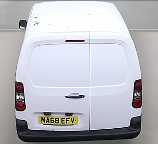Used 2018 Peugeot Partner 854 Se White - Interior and Exterior details 11