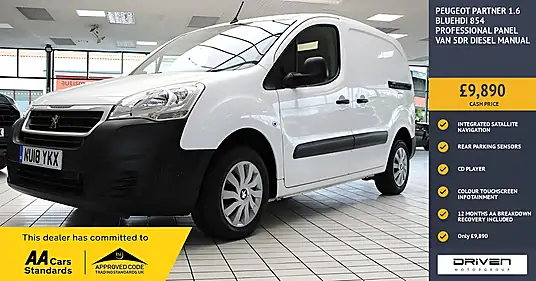 2018 Peugeot Partner Professional 1.6 BlueHDi
