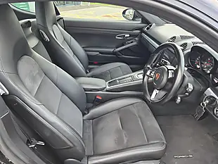 Used 2018 Porsche 718 Cayman Coupe Black - Interior and Exterior details 10