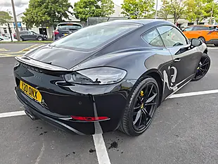 Used 2018 Porsche 718 Cayman Coupe Black - Interior and Exterior details 5