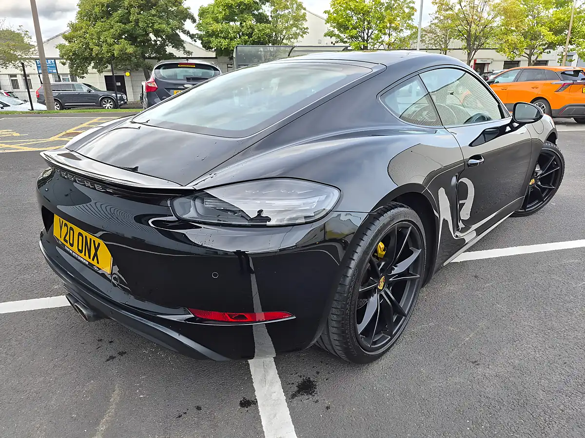 Used 2018 Porsche 718 Cayman Coupe Black - Interior and Exterior details 5
