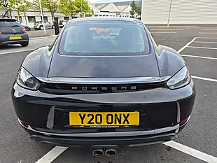 Used 2018 Porsche 718 Cayman Coupe Black - Interior and Exterior details 6