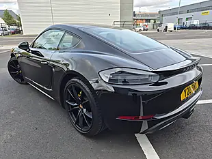 Used 2018 Porsche 718 Cayman Coupe Black - Interior and Exterior details 7