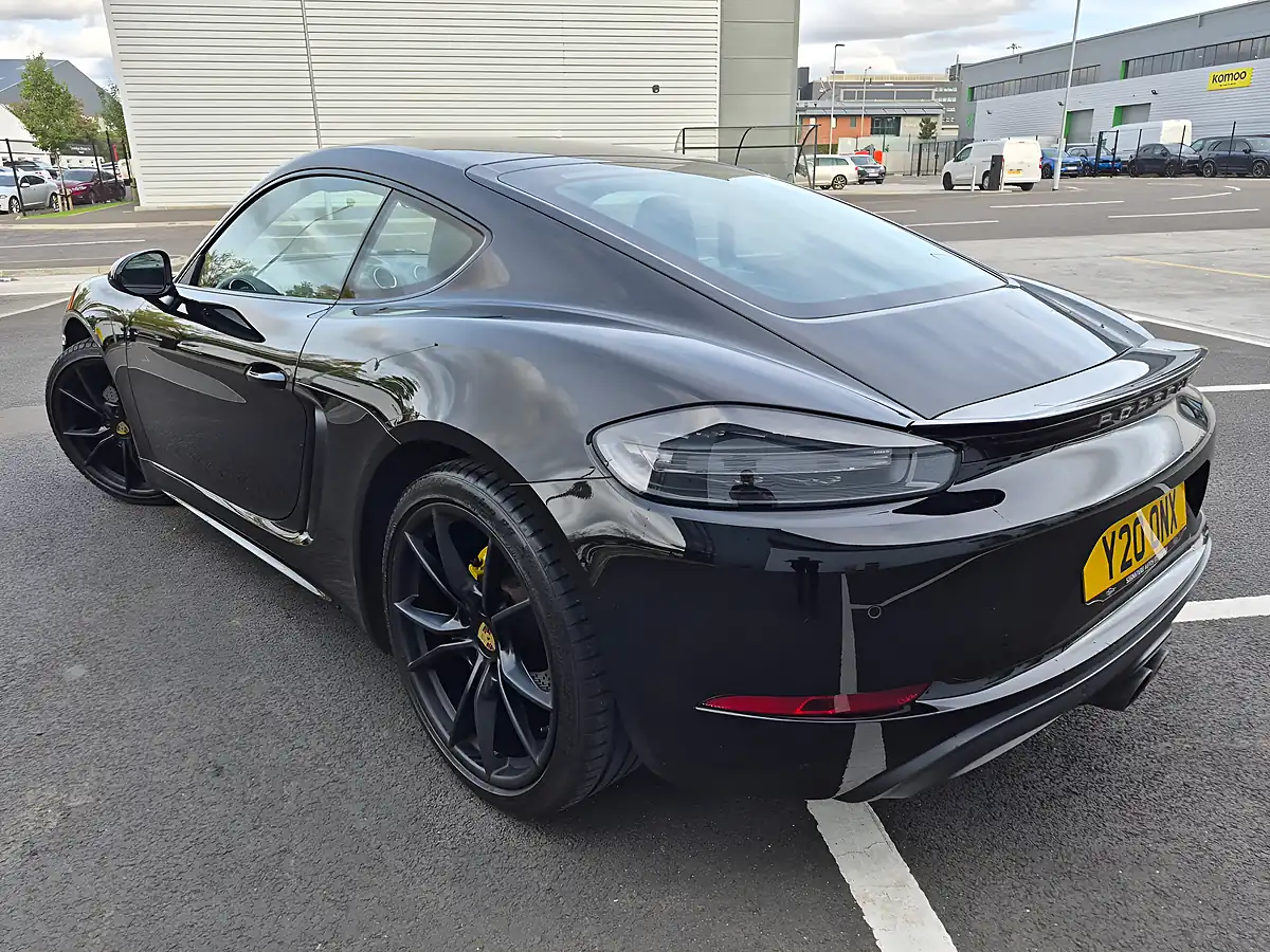 Used 2018 Porsche 718 Cayman Coupe Black - Interior and Exterior details 7