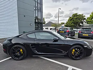 Used 2018 Porsche 718 Cayman Coupe Black - Interior and Exterior details 8