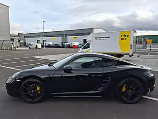 Used 2018 Porsche 718 Cayman Coupe Black - Interior and Exterior details 9
