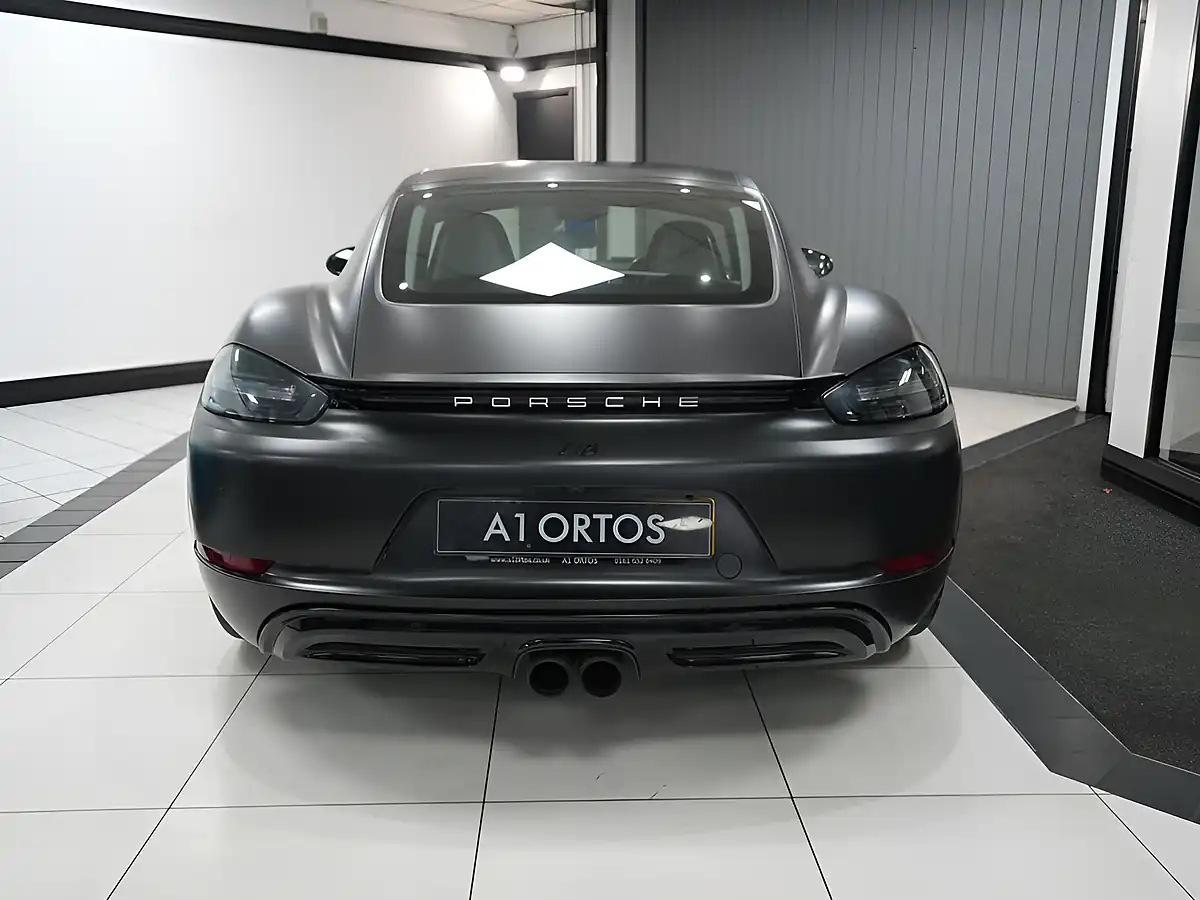 Used 2018 Porsche 718 Cayman Coupe Black - Interior and Exterior details 8