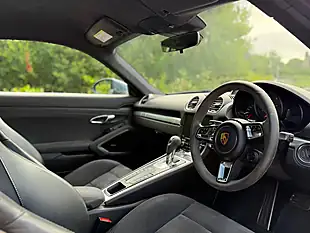 Used 2018 Porsche 718 Cayman Gts Coupe Blue - Interior and Exterior details 11
