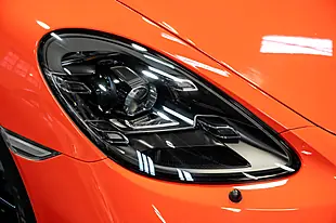Used 2018 Porsche 718 Cayman Gts Lava Orange Metallic - Interior and Exterior details 15
