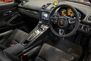 Used 2018 Porsche 718 Cayman Gts Lava Orange Metallic - Interior and Exterior details 5