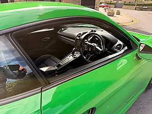 Used 2018 Porsche 718 Cayman S Viper Green - Interior and Exterior details 14