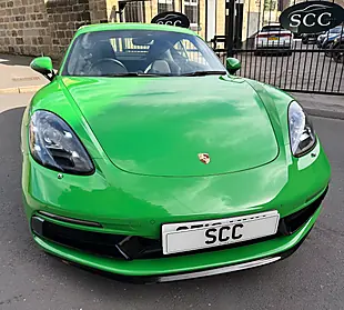 Used 2018 Porsche 718 Cayman S Viper Green - Interior and Exterior details 4