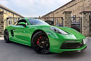 Used 2018 Porsche 718 Cayman S Viper Green - Interior and Exterior details 6