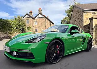 Used 2018 Porsche 718 Cayman S Viper Green - Interior and Exterior details 7