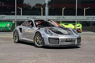 Used 2018 Porsche 911 (991) Weissach GT Silver Metallic - Interior and Exterior details 10