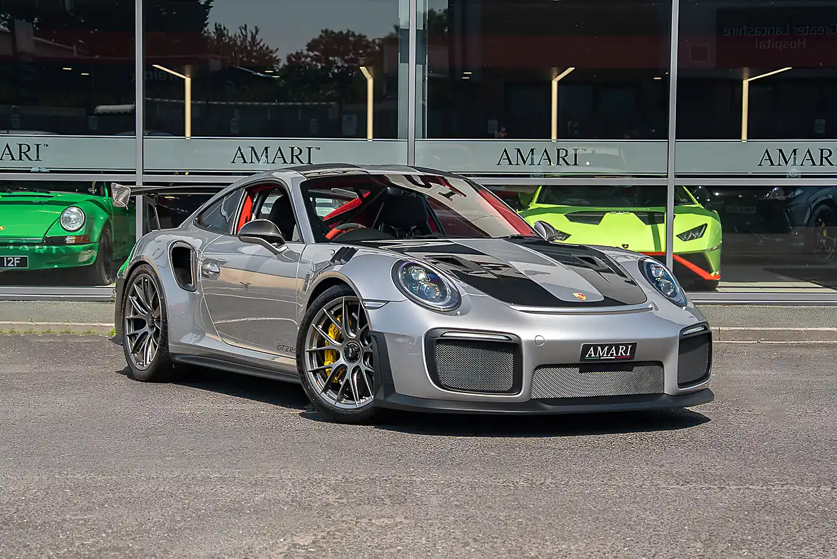 Used 2018 Porsche 911 (991) Weissach GT Silver Metallic - Interior and Exterior details 10