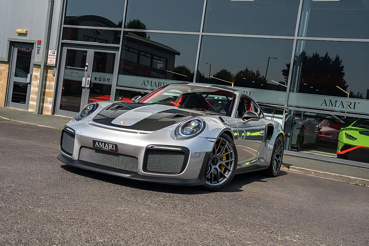 Used 2018 Porsche 911 (991) Weissach GT Silver Metallic - Interior and Exterior details 12