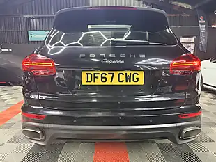 Used 2018 Porsche Cayenne Platinum Edition Black - Interior and Exterior details 11