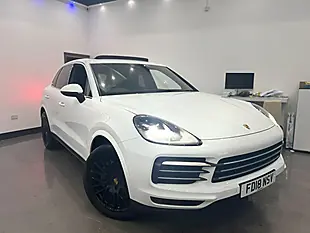 Used 2018 Porsche Cayenne S White - Interior and Exterior details 4