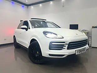 Used 2018 Porsche Cayenne S White - Interior and Exterior details 8