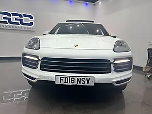 Used 2018 Porsche Cayenne S White - Interior and Exterior details 9