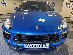 Used 2018 Porsche Macan Blue - Interior and Exterior details 11