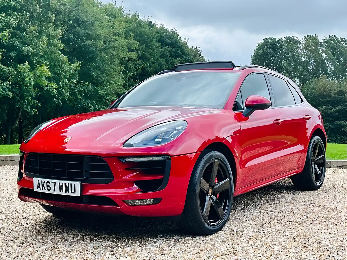 Used 2018 Porsche Macan Gts Carmine Red - Front View