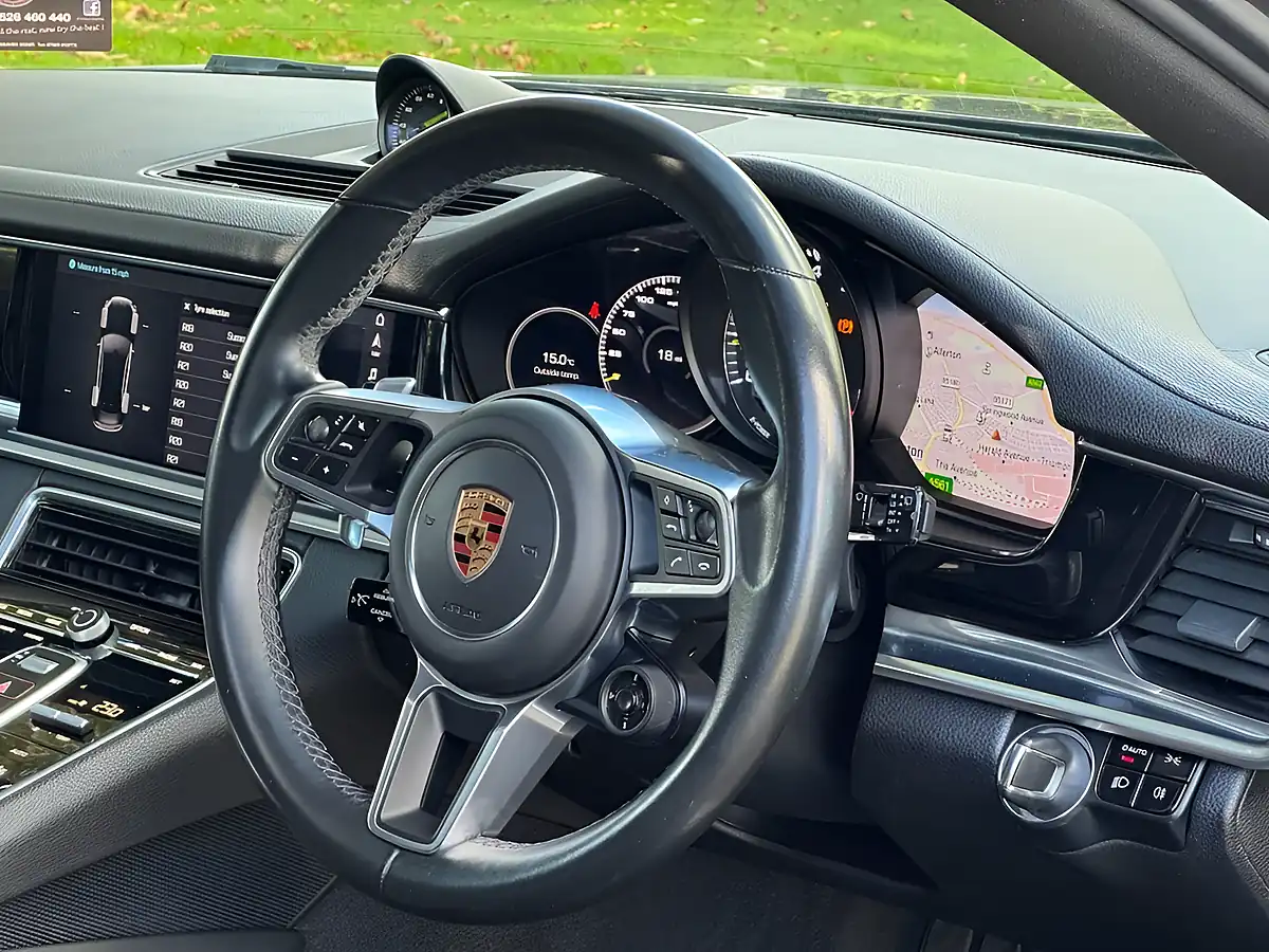Used 2018 Porsche Panamera 4 Sport Turismo Grey - Interior and Exterior details 12