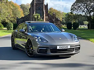 Used 2018 Porsche Panamera 4 Sport Turismo Grey - Interior and Exterior details 2