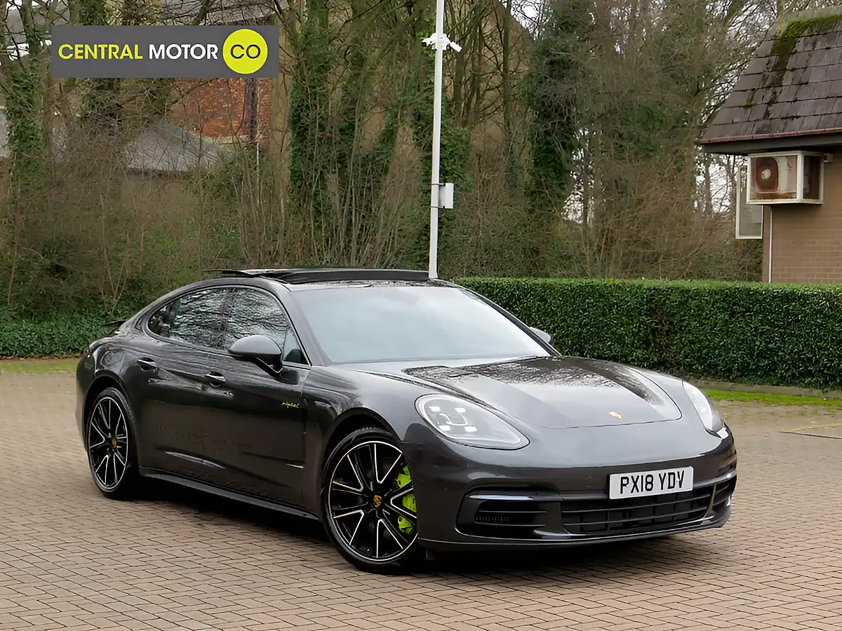Used 2018 Porsche Panamera Grey - Front View