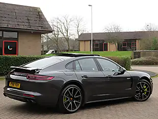 Used 2018 Porsche Panamera Grey - Interior and Exterior details 3