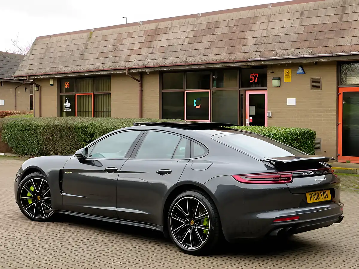 Used 2018 Porsche Panamera Grey - Interior and Exterior details 5
