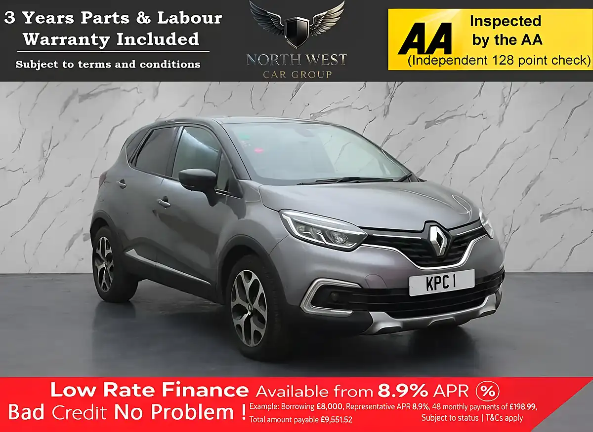 Used 2018 Renault Captur GT Line Grey - Front View