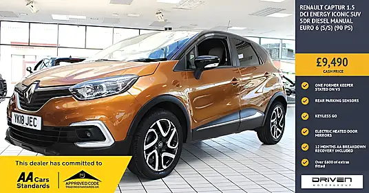 2018 Renault Captur Iconic 1.5 dCi