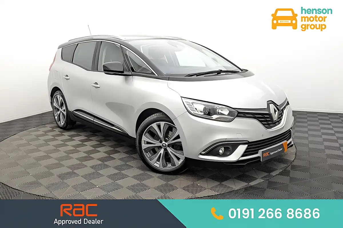Used 2018 Renault Grand Scenic Dynamique Nav Silver - Front View