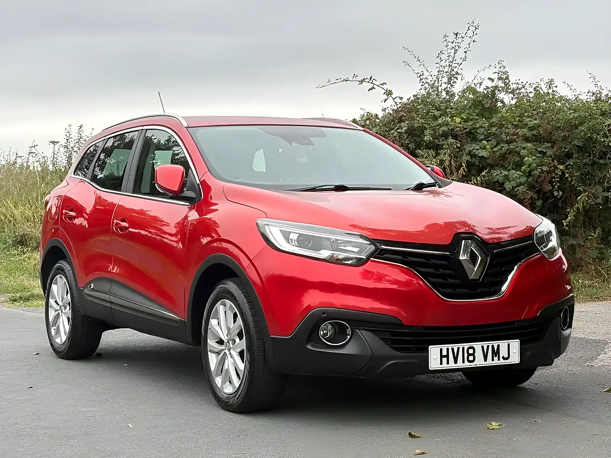 Used 2018 Renault Kadjar Dynamique Nav Red - Front View