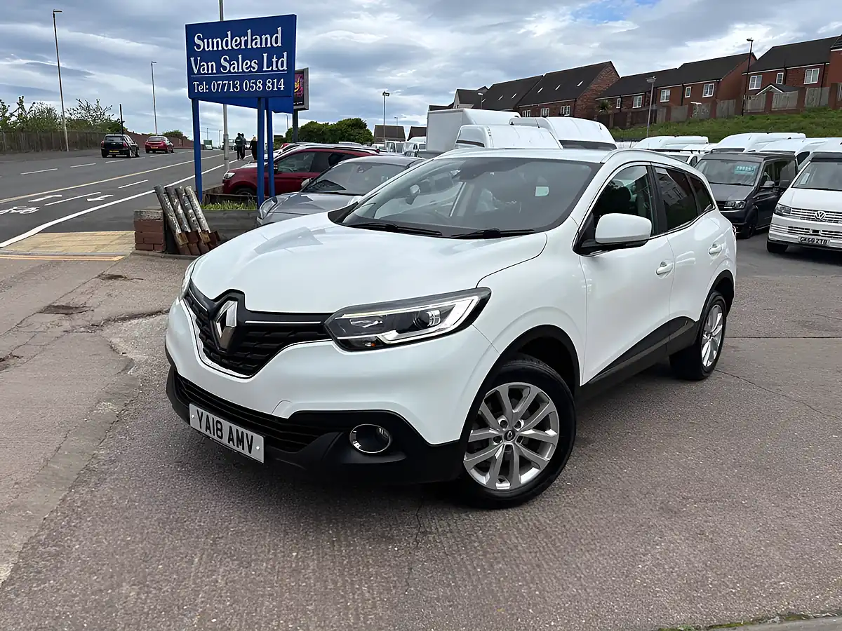 Used 2018 Renault Kadjar Dynamique Nav White - Front View