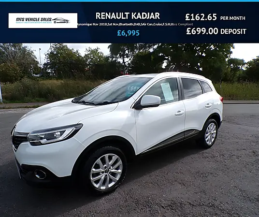 2018 Renault Kadjar Dynamique Nav 1.3 TCe