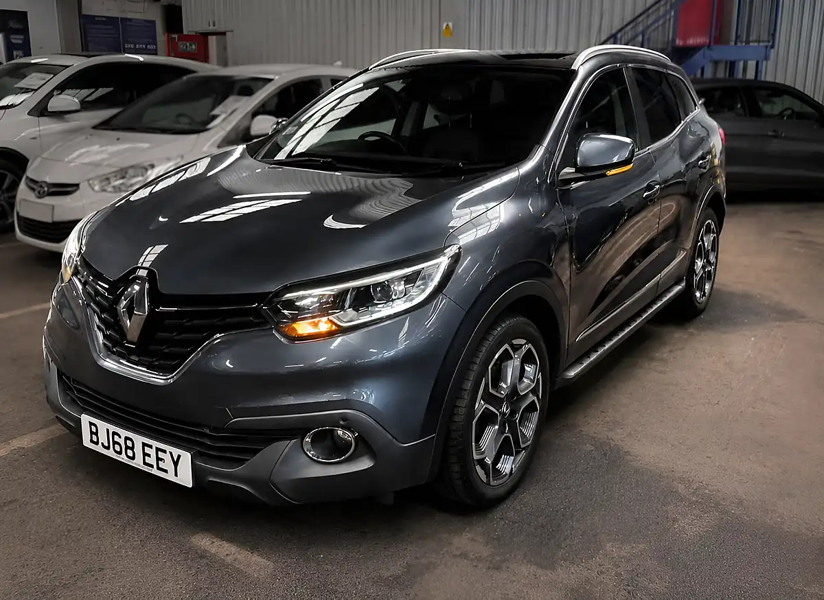 Used 2018 Renault Kadjar Dynamique Se Nav Grey - Front View